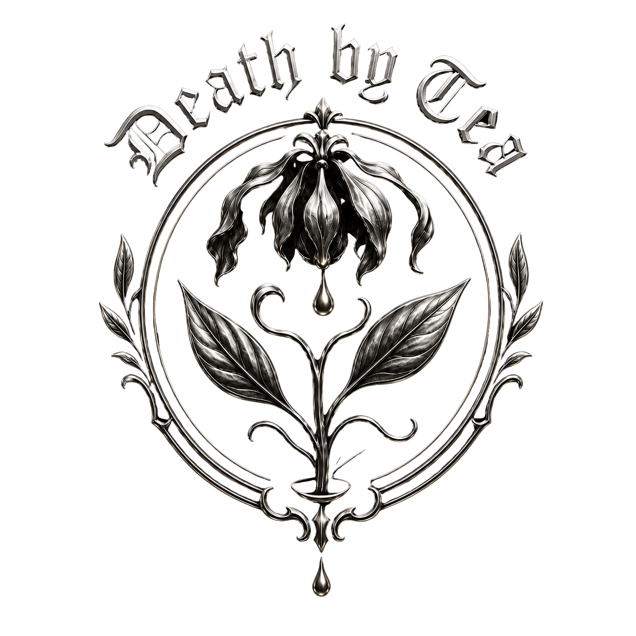 Death by Tea wholesale emblem
