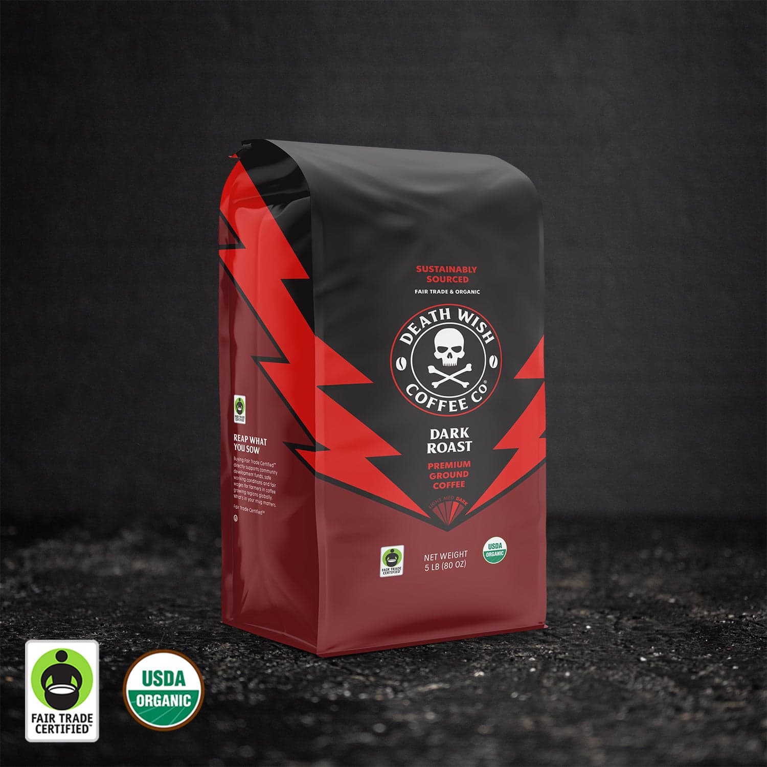 Dark Roast Coffee, 80oz