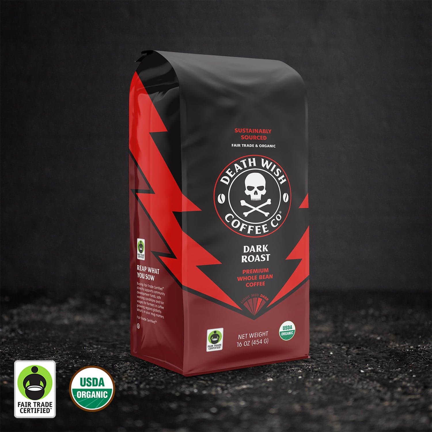 Dark Roast Coffee, whole bean